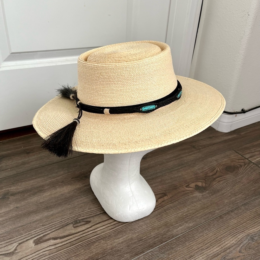 Handcuffed of Palm Leaves In Guatemala Sun Hat 7/8 (55) Sun Body Hats - Picture 3 of 15